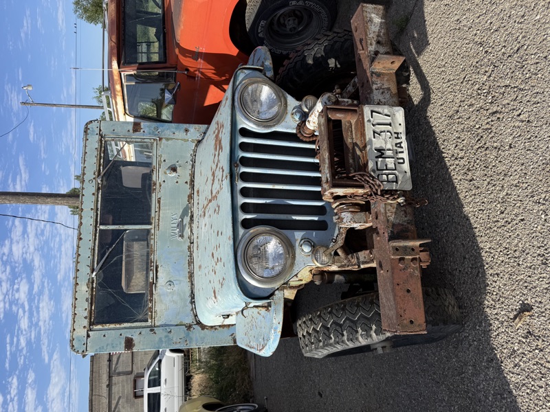 Vintage Willys jeep